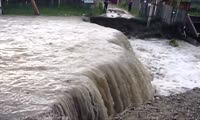 Наводнение в Абакане, дачи Орбита