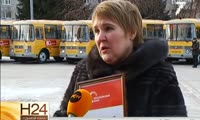 Районам выделили новые школьные автобусы | 7 канал Красноярск