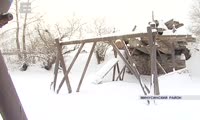 В Минусинском районе рухнул мост