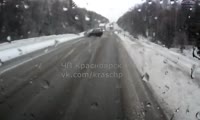 ДТП на автодороге М-53 под Красноярском