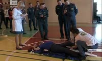 В Красноярске состоялся второй этап всероссийских соревнований спасателей