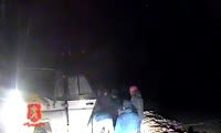 Нетрезвый водитель в Курагинском районе оказывает сопротивление ДПС