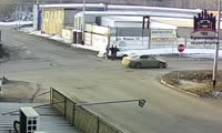 Пассажир побил своего водителя после ДТП в Красноярске