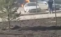Возгорание автомобилей в Преображенском