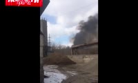 Пожар на заводе Сибтяжмаш