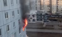 Пожар в общежитии на ул. Щорса