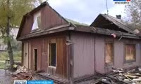 На ул. Свердловская сожгли два дома, предназначенные под расселение