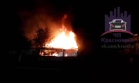 Пожар в Студгородке