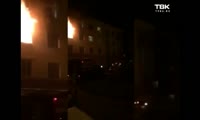 Пожар на ул. Свердловская