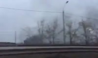 Дым в районе Бадалыка