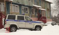 На месте происшествия в Дивногорске, где было совершено тройное убийство