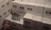В Канске полицейские изъяли 15 тыс. бутылок контрафактного алкоголя