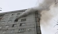 Пожар на ул. Партизана Железняка