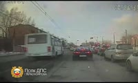 Автобус-нарушитель на ул. Мичурина