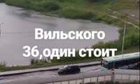 Последствия ливня с градом на ул. Вильского в Красноярске
