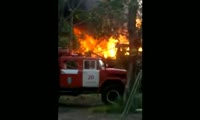 Пожар на ул. Свердловской