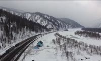 Принудительный спуск лавин на Красноярской железной дороге