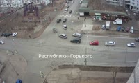 Авария на перекрестке улиц Качинская и Перенсона