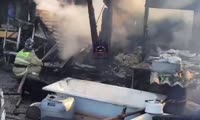 Пожар в Кировском районе 