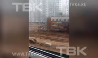 Пожар на улице Карамзина
