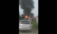 Пожар в Енисейском районе