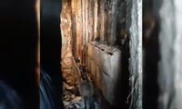 Сгоревший дом на улице Школьная в Дивногорске