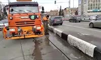 Уборка красноярских улиц