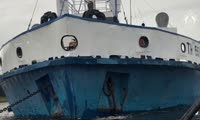 Видео столкновения катера с танкером