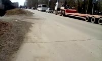 Затор на дороге в Железногорске