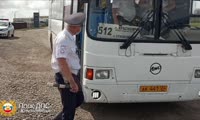 ГИБДД проверила междугородние автобусы на въезде в Красноярск