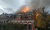 В Канске 25 сентября вновь загорелось старинное здание 