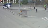 Авария на перекрестке Бограда и Декабристов