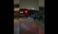 Авария с кроссовером и автобусом в Норильске
