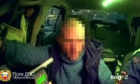 В Красноярске задержали пьяного водителя