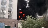 Пожар на улице Норильская