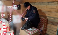 В Канске полицейские изъяли у местного жителя контрафактной табачной продукции на сумму свыше 3 миллионов рублей