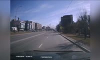 Конфликт на дороге в Красноярске