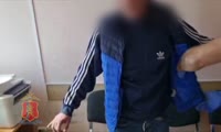 Задержанный наркокурьер в Канске