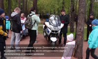 В Дивногорске состоялось торжественное открытие «Милицейского парка»