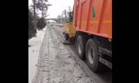 Уборка снега в Красноярске