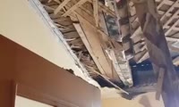 Последствия обрушения потолка в жилом доме по адресу проспект имени газеты «Красноярский рабочий», 55 «а».
