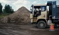 Полицейские пресекли незаконную добычу полезных ископаемых в Емельяновском районе 