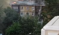 Пожар в переулке Маяковсокго 