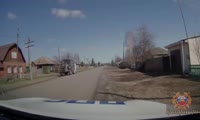 Задержание нетрезвого водителя трактора в селе Частоостровское