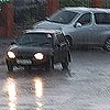 Сильный ливень стал причиной множества пробок по всему Красноярску (фото)