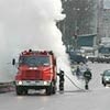 На дорогах Красноярского края горят автомобили