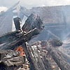 В Красноярске сгорел дом под снос, погиб человек