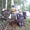 Под Дивногорском Тойота врезалась в березу, двое человек погибли (фото)