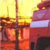 В Красноярске утром сгорело плавучее кафе (фото)
