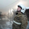 В Красноярске сгорело кафе, пострадали люди
